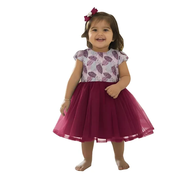 South_Indian_Traditional_Printed_Net_Frock_Dress_For_Baby_Girls