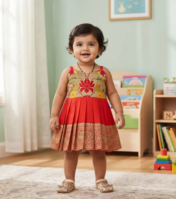 Feliz_The_Designer_Studio_South_Indian_Readymade_Traditional_Pattu_Pavadai_Jacquard_Frock_Dress_For_Baby_Girls