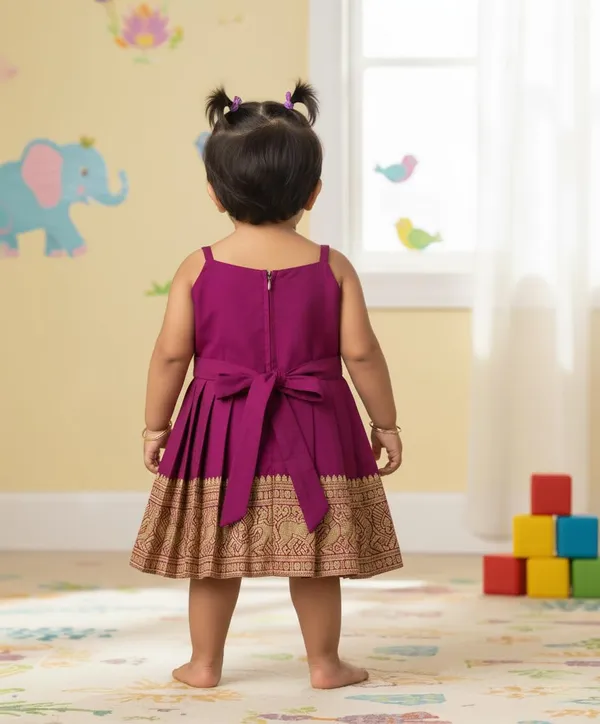 Feliz_The_Designer_Studio_South_Indian_Readymade_Traditional_Pattu_Pavadai_Jacquard_Frock_Dress_For_Baby_Girls