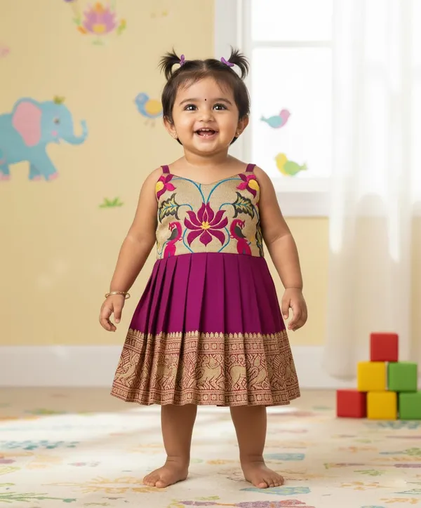 Feliz_The_Designer_Studio_South_Indian_Readymade_Traditional_Pattu_Pavadai_Jacquard_Frock_Dress_For_Baby_Girls
