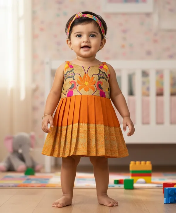 Feliz_The_Designer_Studio_South_Indian_Readymade_Traditional_Pattu_Pavadai_Jacquard_Frock_Dress_For_Baby_Girls