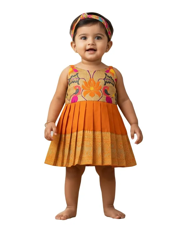Feliz_The_Designer_Studio_South_Indian_Readymade_Traditional_Pattu_Pavadai_Jacquard_Frock_Dress_For_Baby_Girls