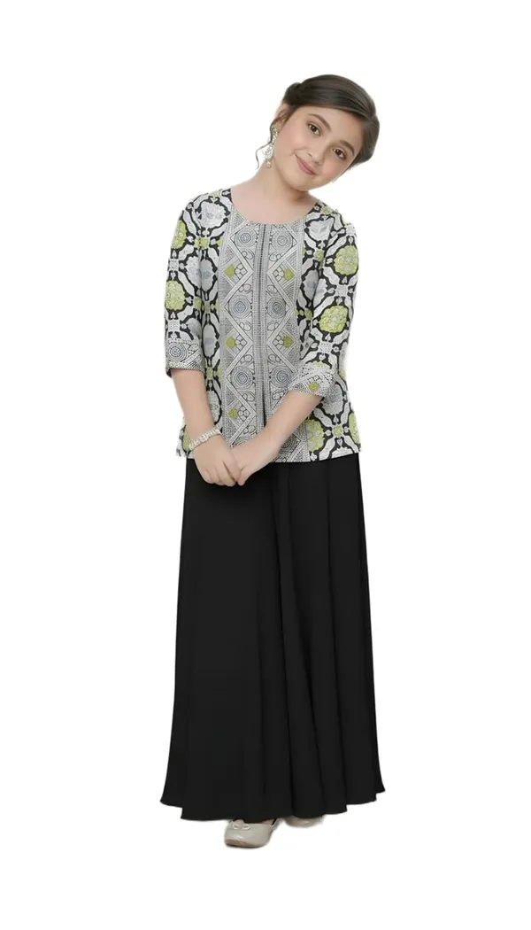 Feliz_The_Designer_Studio_New_Jacquard_Kids_Kurta_And_Palazzo_Set_For_Dress