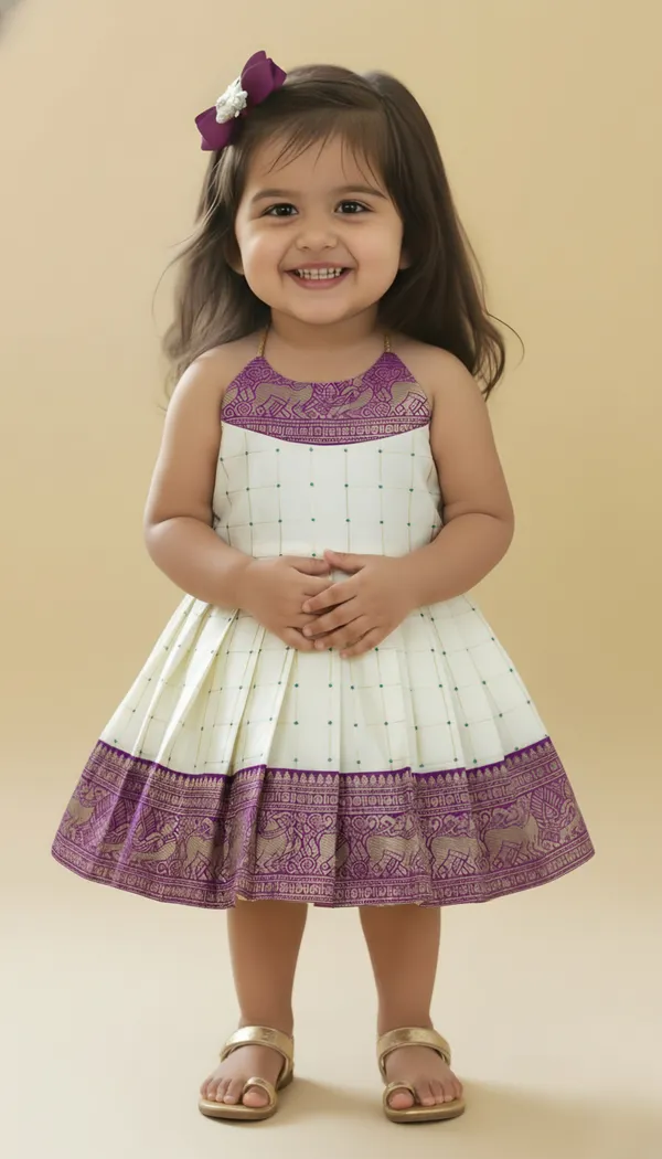 FELIZ_THE_DESIGNER_STUDIO_South_Indian_Readymade_Traditional_Pattu_Pavadai_Jacquard_Frock_Dress_for_Baby_Girls