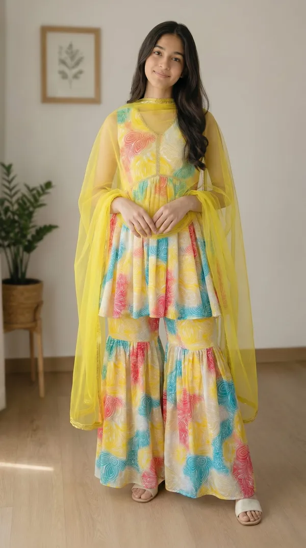 Girls_Rayon_Fabric_Floral_Printed__Sharara_Dress_Set_For_All_Occasion_salwar_suit