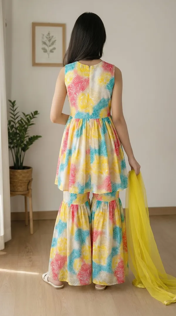 Girls_Rayon_Fabric_Floral_Printed__Sharara_Dress_Set_For_All_Occasion_salwar_suit