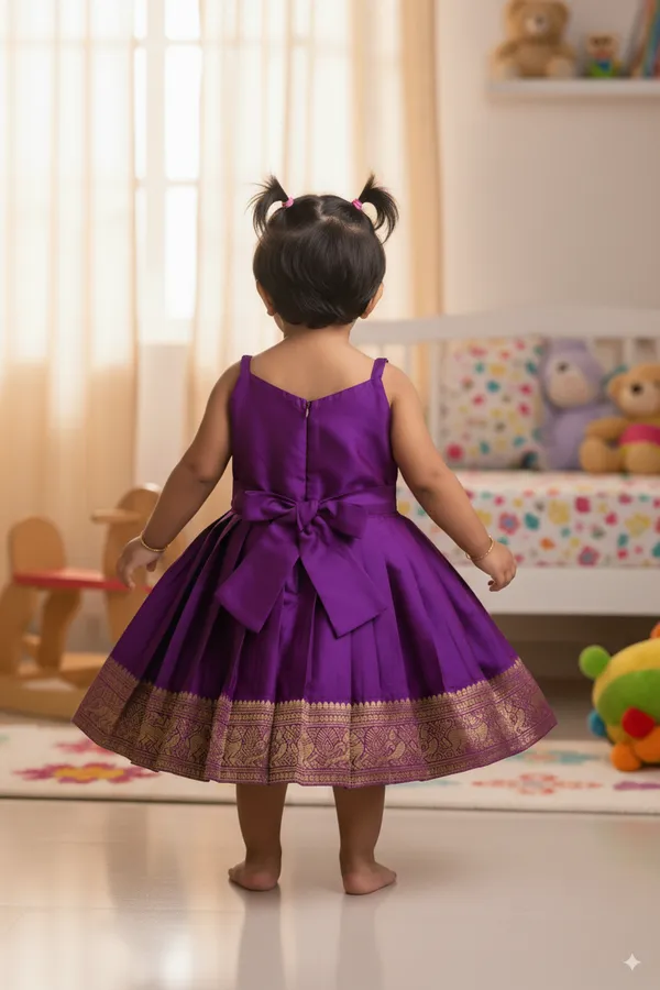 Kids_Pattu_Pavadai_Frock