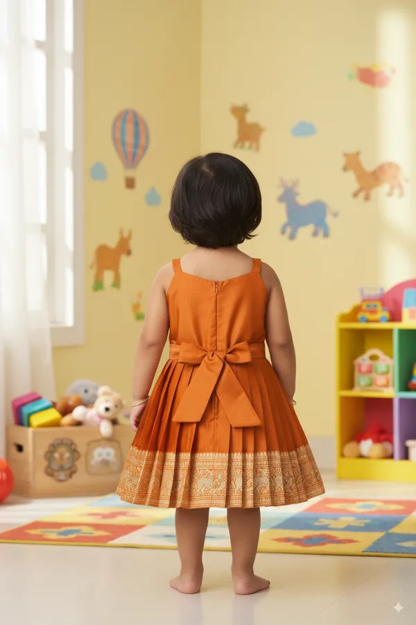 South_Indian_Traditional_Pattu_Pavadai_Jacquard_Frock_Dress_for_Baby_Girls
