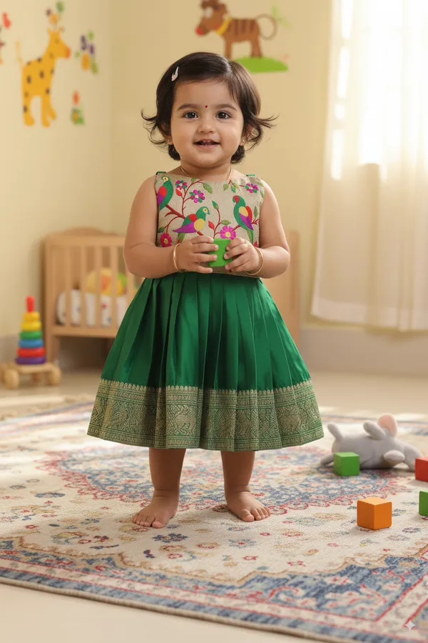 South_Indian_Traditional_Pattu_Pavadai_Jacquard_Frock_Dress_for_Baby_Girls