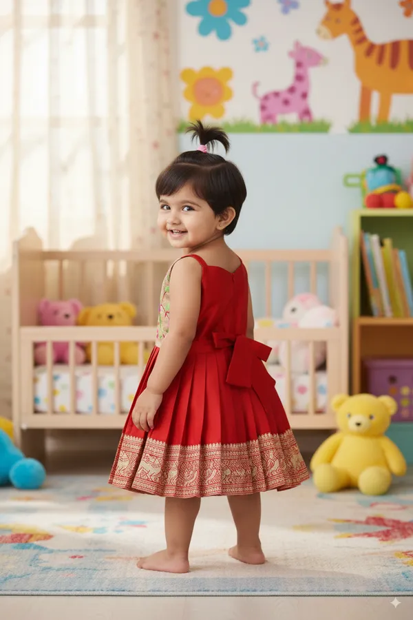 South_Indian_Traditional_Pattu_Pavadai_Jacquard_Frock_Dress_for_Baby_Girls