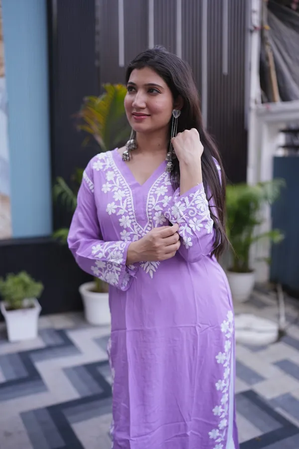 Lavender_Reyon_Kurti_For_Woman