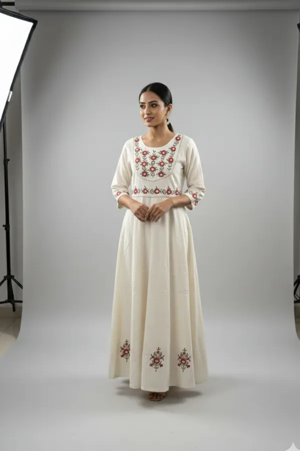 KHADI_COTTON_ANARKALI_STYLE_KURTI