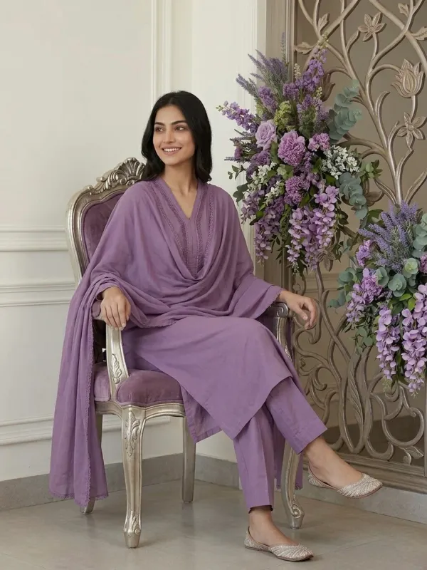Purple_Mul_Cotton_Suit_Set_For_Women