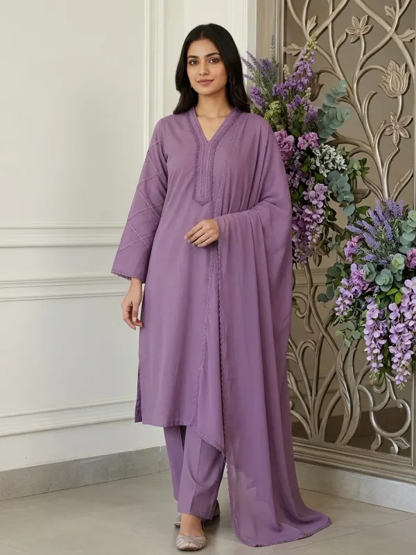 Purple_Mul_Cotton_Suit_Set_For_Women