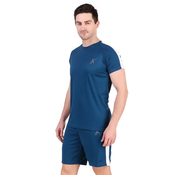 Blue_Polyester_T_Shirt_And_Shorts_Set_For_Men