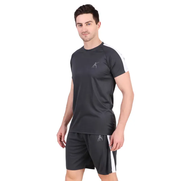 Grey_Polyester_T_Shirt_And_Shorts_Set_For_Men