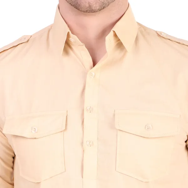 Beige_Cotton_Pathani_Suit_Kurta_Pajama_Set_For_Men