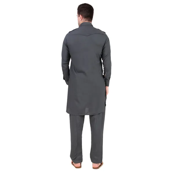 Grey_Cotton_Pathani_Suit_Kurta_Pajama_Set_For_Men