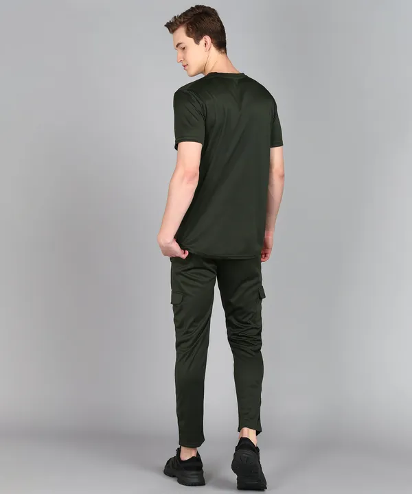 Mehendi_Green_Polyester_T_Shirt_And_Lower_Set_For_Men