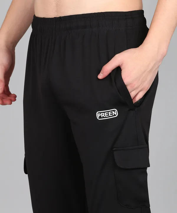 Black_Polyester_T_Shirt_And_Lower_Set_For_Men
