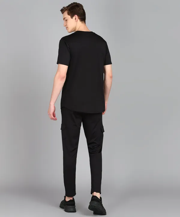 Black_Polyester_T_Shirt_And_Lower_Set_For_Men
