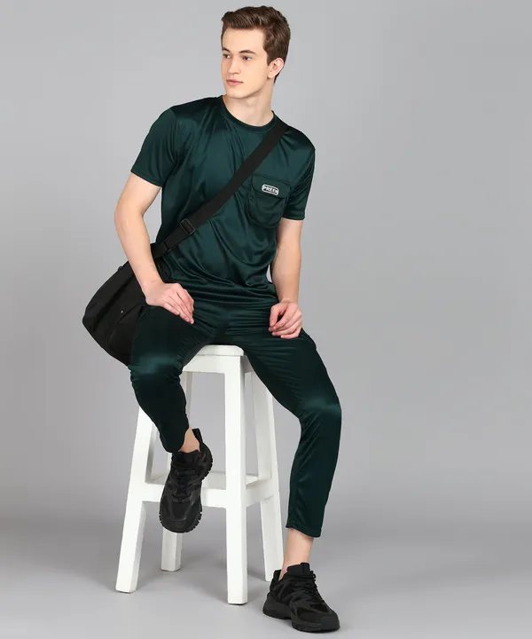 Dark_Green_Polyester_T_Shirt_And_Lower_Set_For_Men