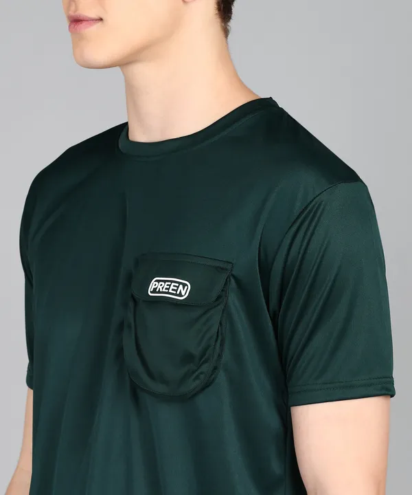 Dark_Green_Polyester_T_Shirt_And_Lower_Set_For_Men