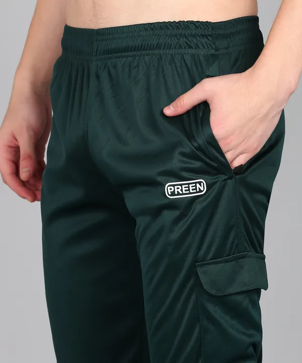 Dark_Green_Polyester_T_Shirt_And_Lower_Set_For_Men