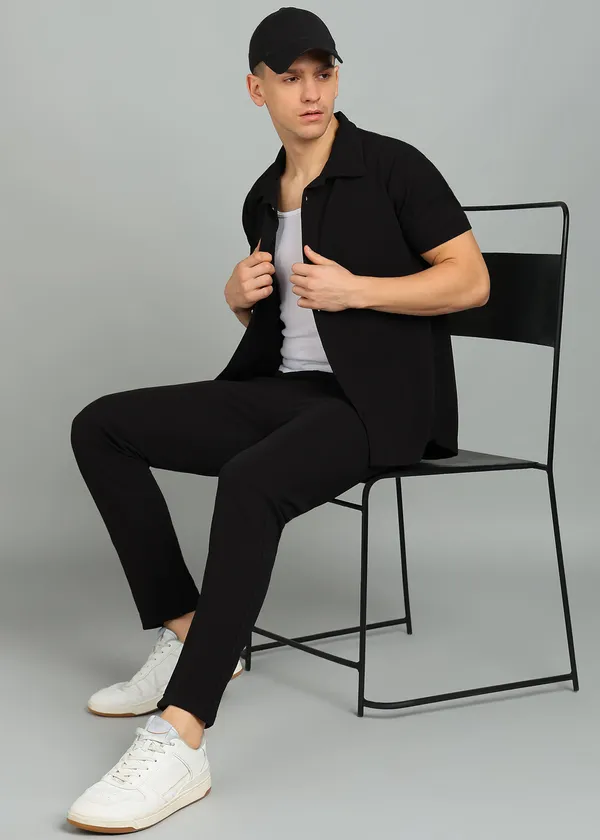 Black_Polyester_Co_Ord_Set_For_Men