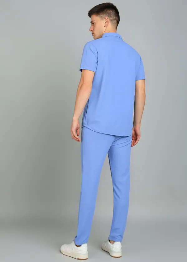 Blue_Polyester_Co_Ord_Set_For_Men