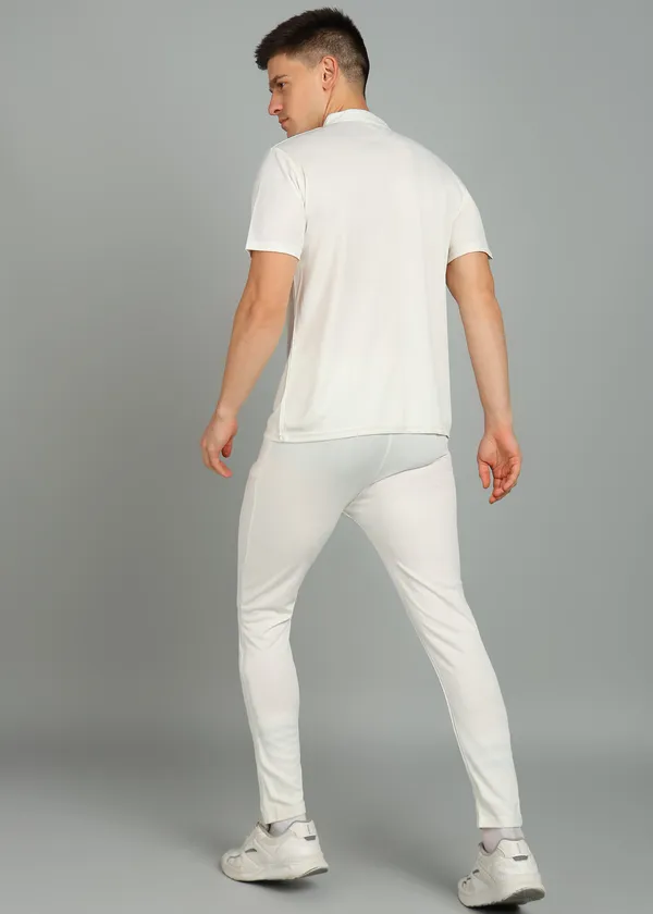 White_Polyester_Co_Ord_Set_For_Men