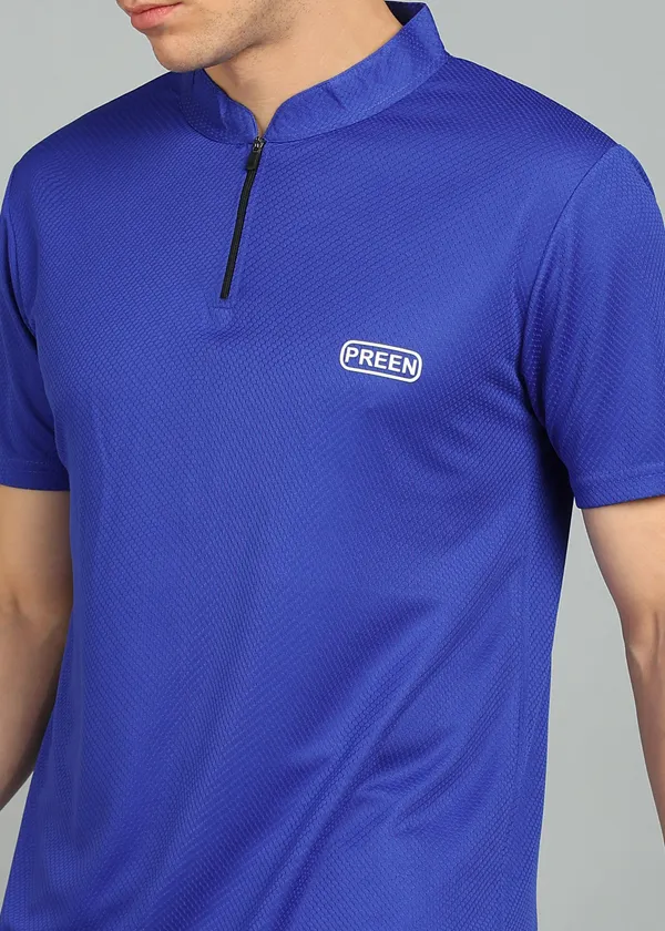 Blue_Polyester_Co_Ord_Set_For_Men