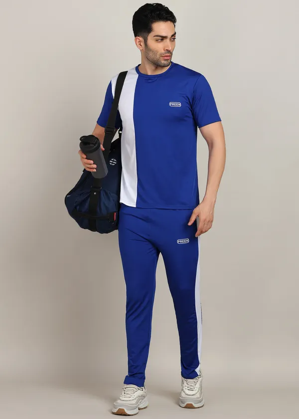 Blue_Polyester_Co_Ord_Set_For_Men