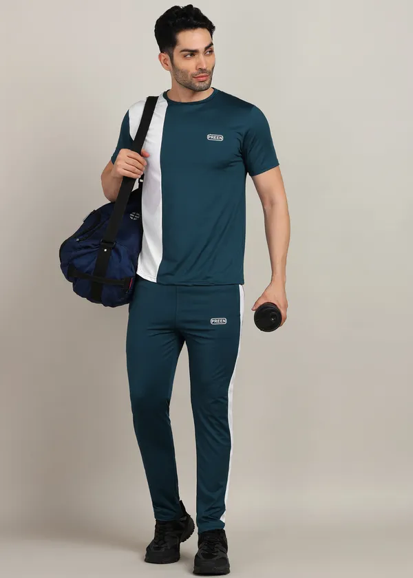 Green_Polyester_Co_Ord_Set_For_Men