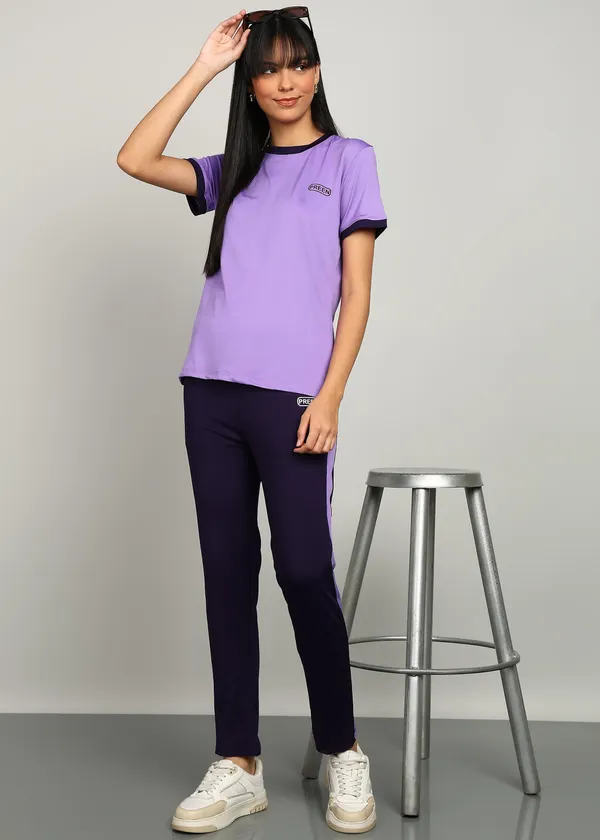 Purple_Polyester_Night_Suit_Set_For_Women