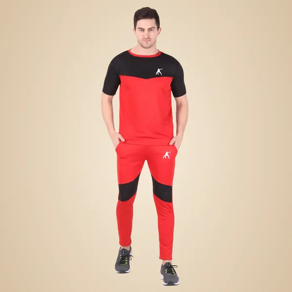 Red_Polyester_T_Shirt_And_Lower_Set_For_Men