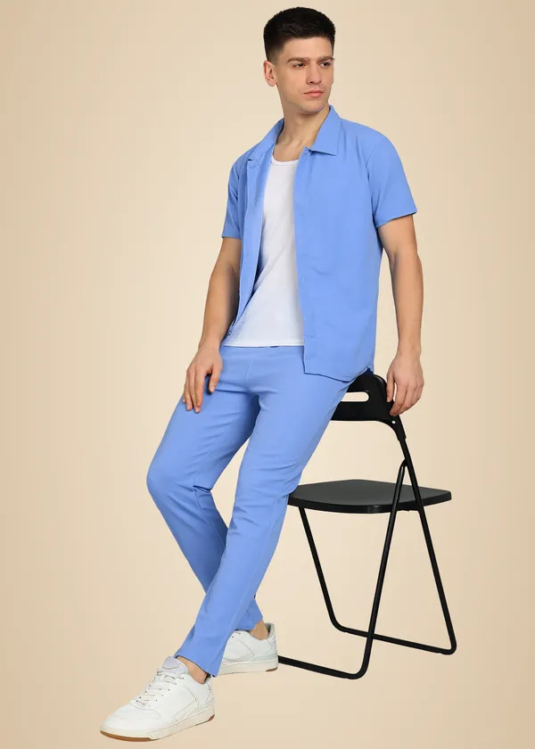 Blue_Polyester_Co_Ord_Set_For_Men