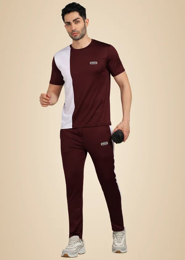 Red_Polyester_Co_Ord_Set_For_Men