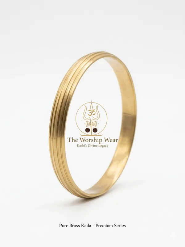 Pure_Brass_Kada_-_Traditional_Indian_Bangles_for_Men_and_Women_-_The_Worship_Wear