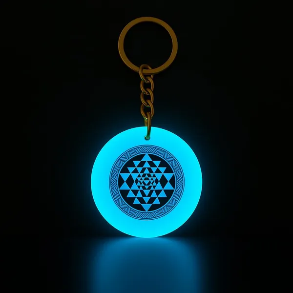 Blue_Resin_Aum_Symbol_Keychain