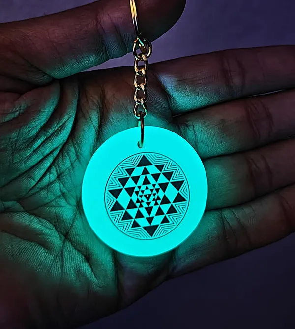Blue_Resin_Aum_Symbol_Keychain