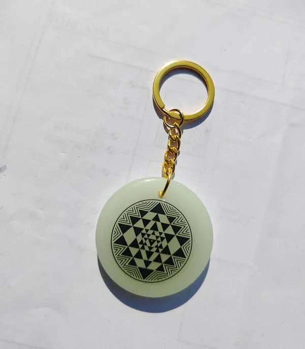 Blue_Resin_Aum_Symbol_Keychain