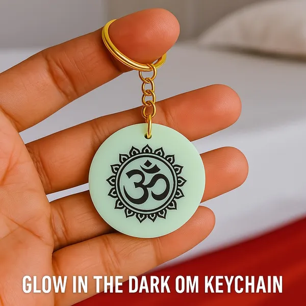 Blue_Resin_Aum_Symbol_Keychain