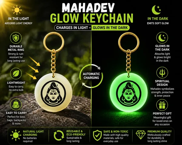 Green_Resin_Keychain_With_Chain