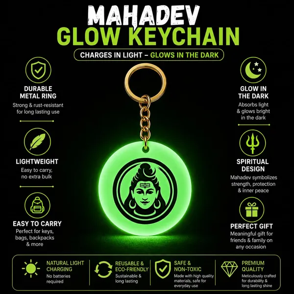 Green_Resin_Keychain_With_Chain