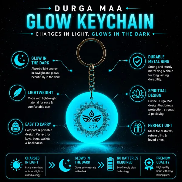 Blue_Resin_Keychain_With_Spiritual_Design