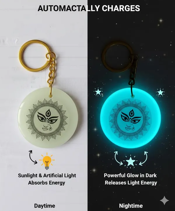 Blue_Resin_Keychain_With_Spiritual_Design