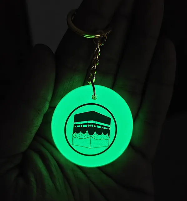 Green_Resin_Glow_In_The_Dark_Islamic_Keychain