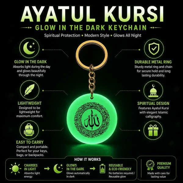 Green_Resin_Islamic_Keychain