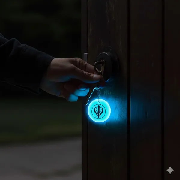 Blue_Resin_Sikh_Symbol_Keychain